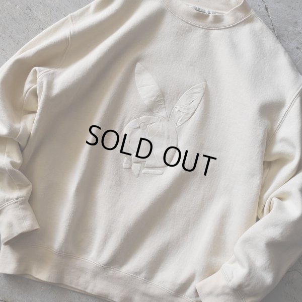 画像4: PLAYBOY バニーロゴ スウェット　 表記S 