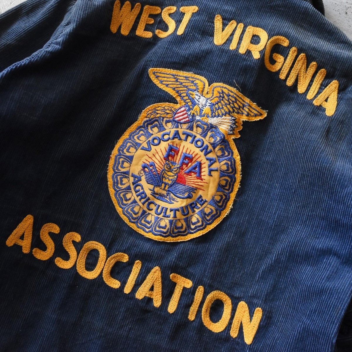 画像20: 1980s FFA コーデュロイジャケット　 "WEST VIRGINIA"　 表記36  (20)