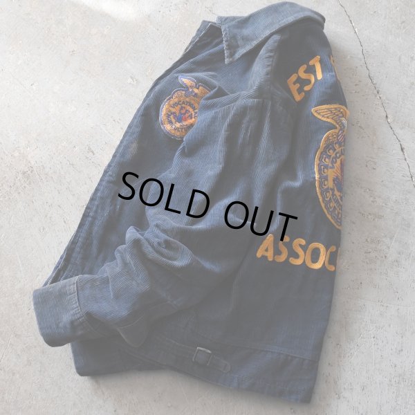 画像16: 1980s FFA コーデュロイジャケット　 "WEST VIRGINIA"　 表記36 