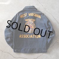 1980s FFA コーデュロイジャケット　 "WEST VIRGINIA"　 表記36 