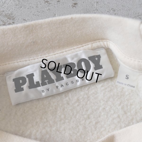画像3: PLAYBOY バニーロゴ スウェット　 表記S 