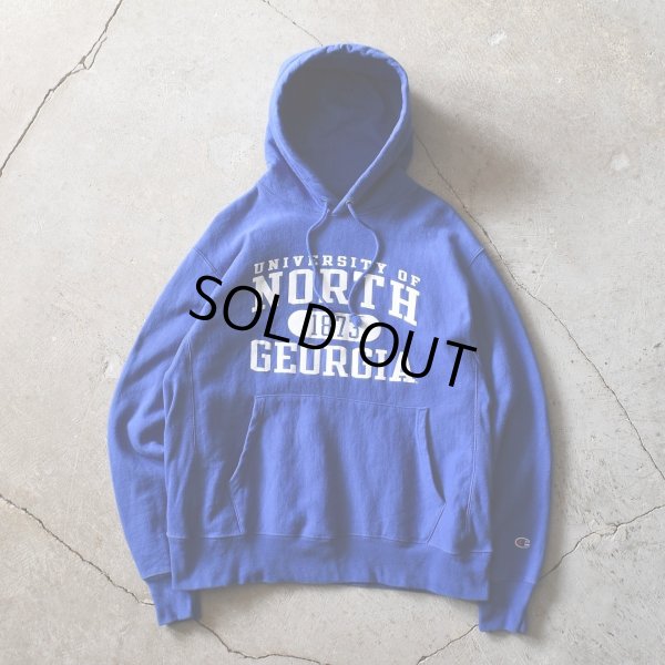 画像1: Champion リバースウィーブパーカー　 "UNIVERSITY OF NORTH GEORGIA"　 表記L 