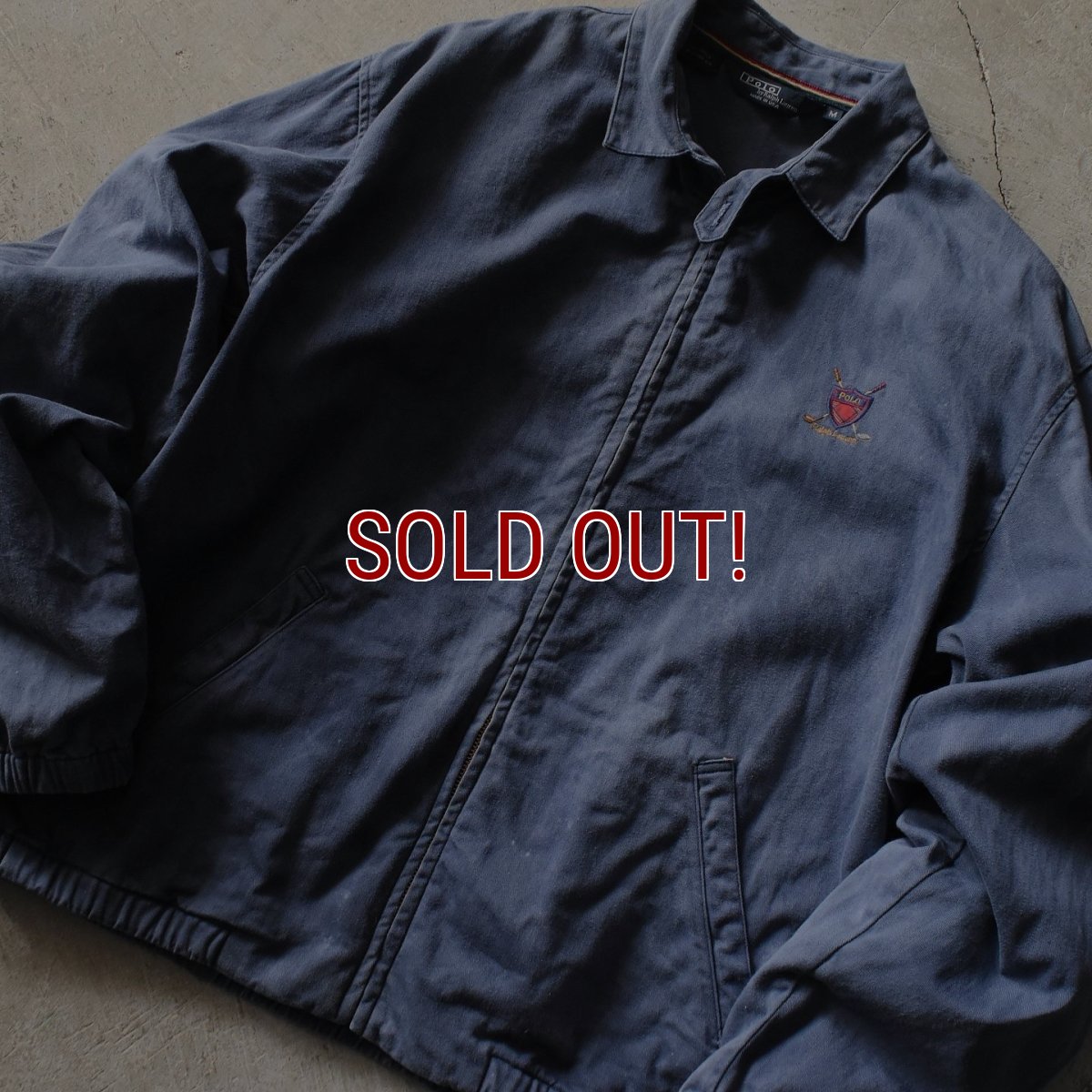 画像5: 1990s Polo by Ralph Lauren チンスト付きコットンジャケット　 "MADE IN USA"　 表記M  (5)
