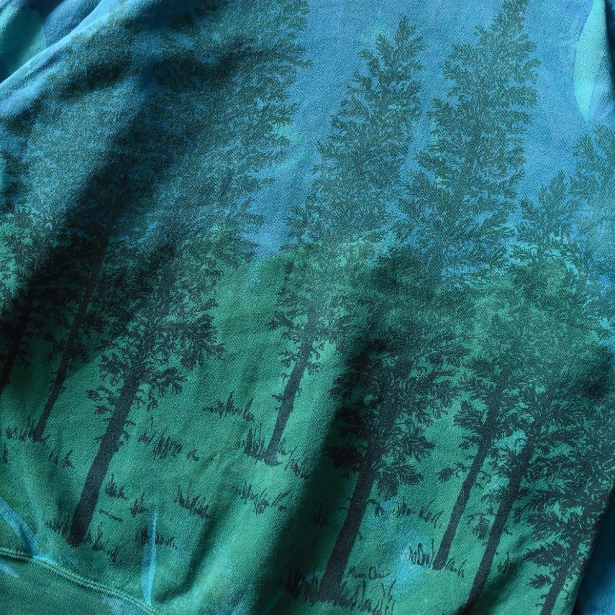 画像9: 1990s LOCAL COLOR 総柄アートスウェット　 "MADE IN USA"　 表記XL  (9)