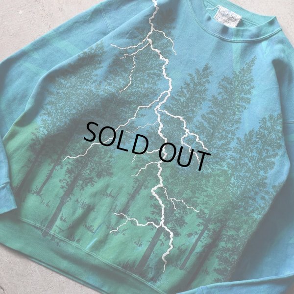 画像6: 1990s LOCAL COLOR 総柄アートスウェット　 "MADE IN USA"　 表記XL 