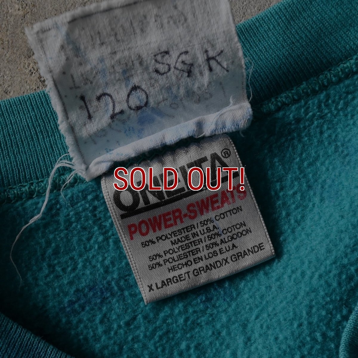 画像5: 1990s LOCAL COLOR 総柄アートスウェット　 "MADE IN USA"　 表記XL  (5)