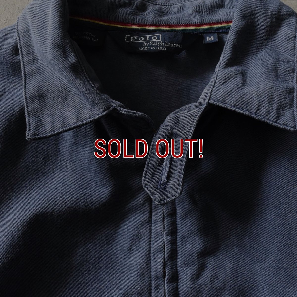 画像6: 1990s Polo by Ralph Lauren チンスト付きコットンジャケット　 "MADE IN USA"　 表記M  (6)