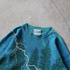 画像3: 1990s LOCAL COLOR 総柄アートスウェット　 "MADE IN USA"　 表記XL  (3)