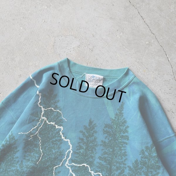 画像3: 1990s LOCAL COLOR 総柄アートスウェット　 "MADE IN USA"　 表記XL 