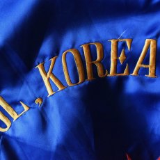 画像4: 1980s SEOUL KOREA 刺繍サテンジャケット　 "88 PARALYMPICS"　 実寸L  (4)