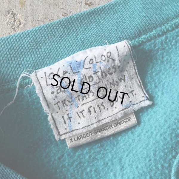 画像4: 1990s LOCAL COLOR 総柄アートスウェット　 "MADE IN USA"　 表記XL 