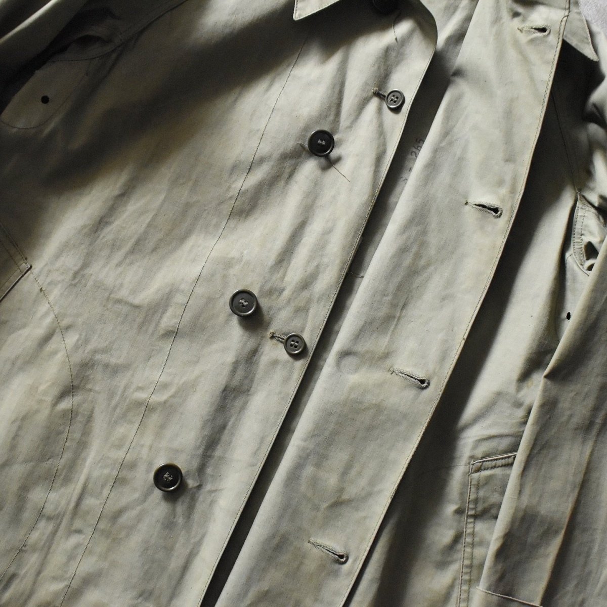画像11: 1940s US.ARMY レインコート　 表記SMALL  (11)