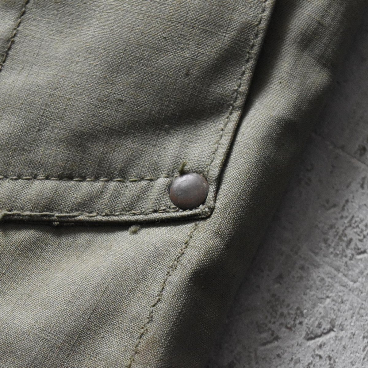 画像10: 1940s US.ARMY レインコート　 表記SMALL  (10)