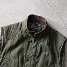 画像3: 1990s Polo by Ralph Lauren オイルドベスト　 表記XL  (3)