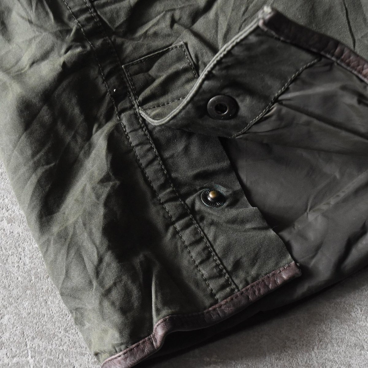 画像21: 1990s Polo by Ralph Lauren オイルドベスト　 表記XL  (21)