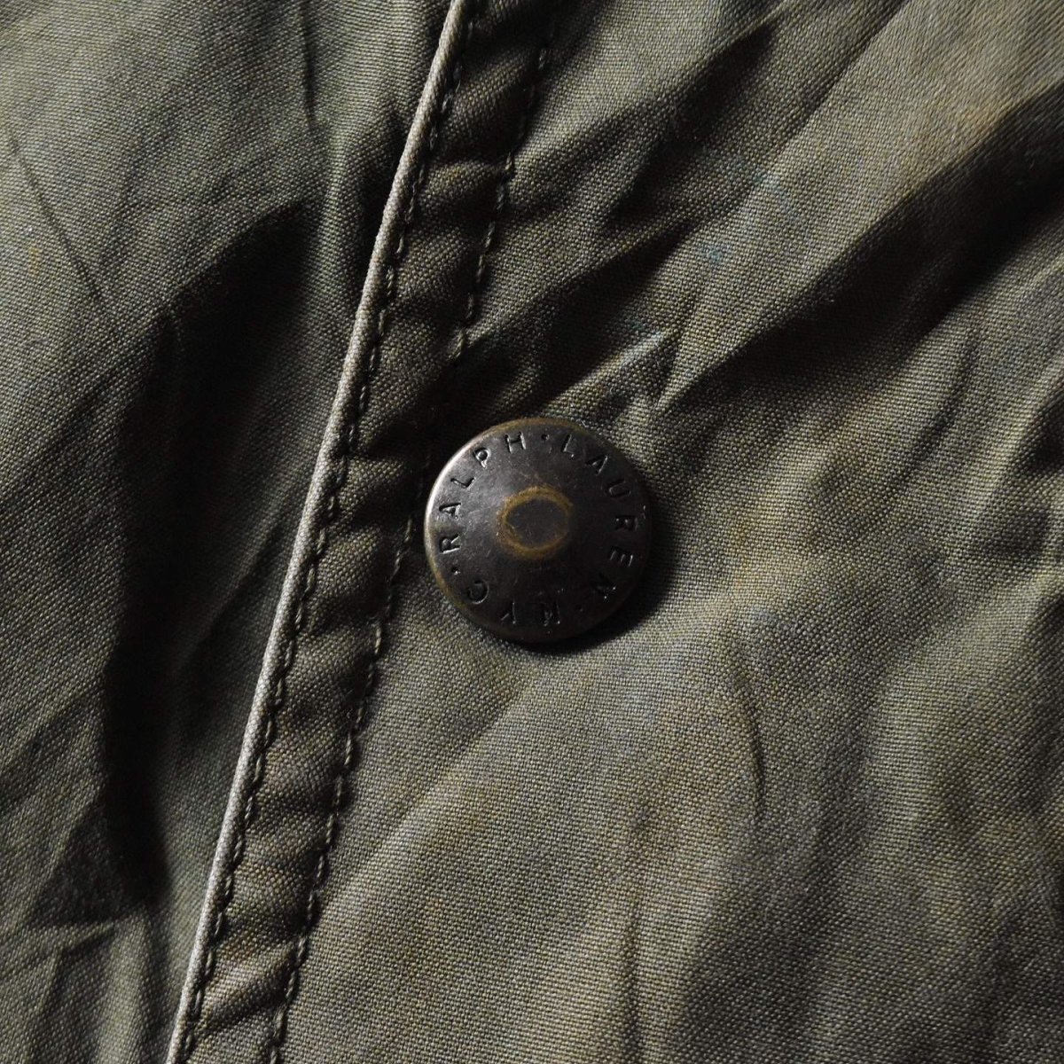 画像9: 1990s Polo by Ralph Lauren オイルドベスト　 表記XL  (9)