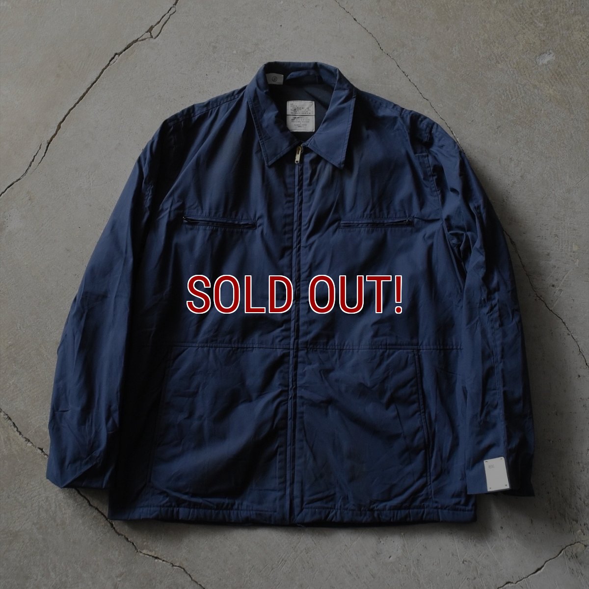 画像1: DEAD STOCK　 1990s US.NAVY サブマリンジャケット　 表記48XL  (1)