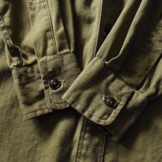 画像9: 1940s BSA BOY SCOUTS マチ付きシャツ　 "チェンジボタン"　 実寸ML  (9)