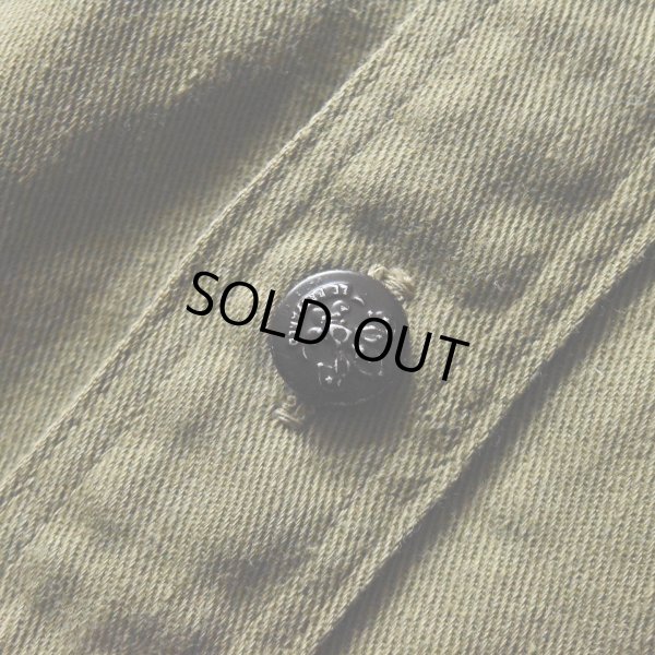 画像7: 1940s BSA BOY SCOUTS マチ付きシャツ　 "チェンジボタン"　 実寸ML 