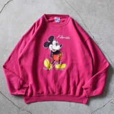 画像1: 1990s MICKEY スウェット　 "MADE IN USA"　 表記XL  (1)