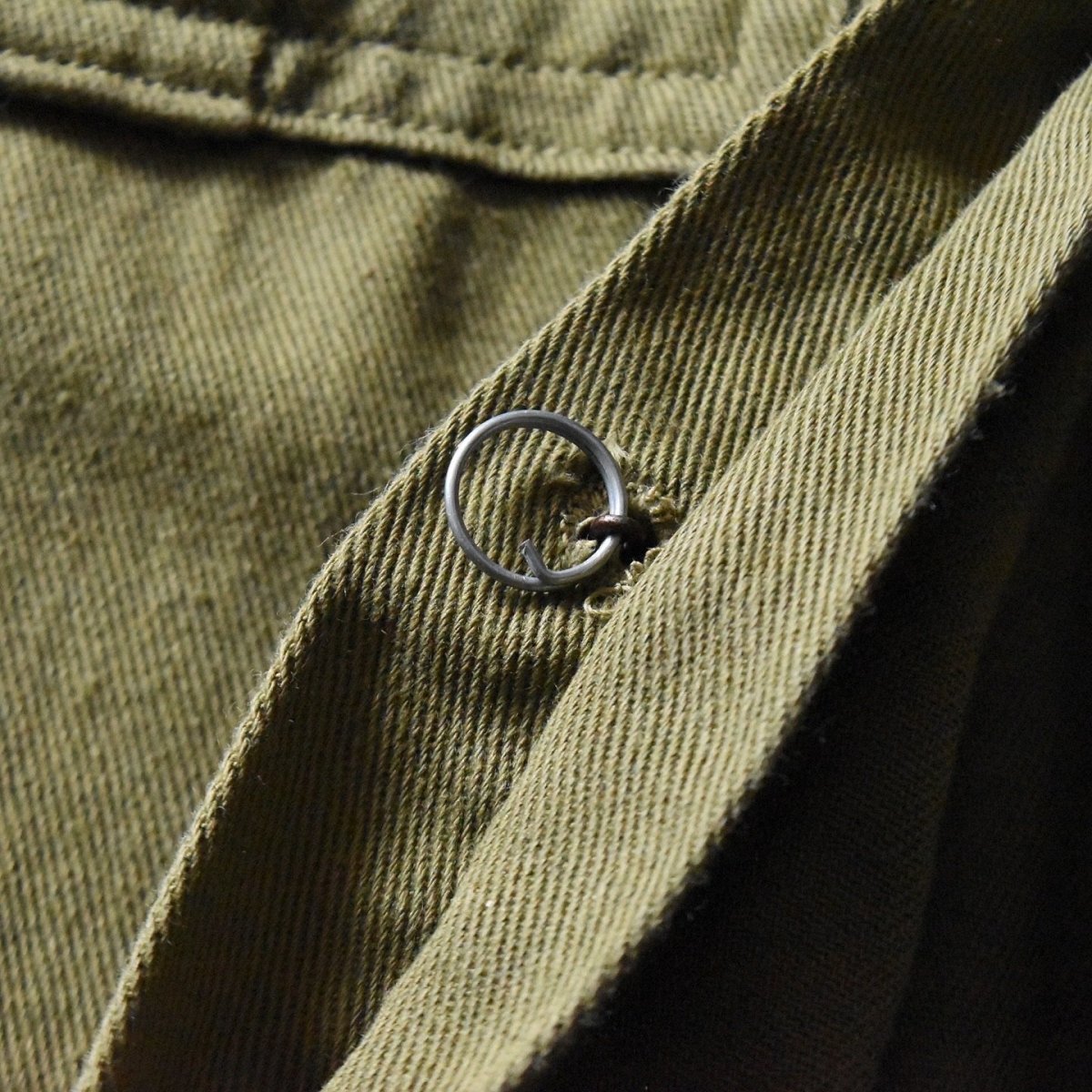 画像8: 1940s BSA BOY SCOUTS マチ付きシャツ　 "チェンジボタン"　 実寸ML  (8)