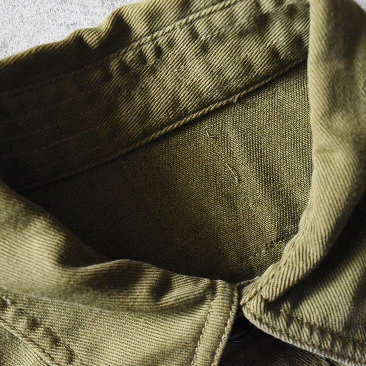 画像3: 1940s BSA BOY SCOUTS マチ付きシャツ　 "チェンジボタン"　 実寸ML  (3)