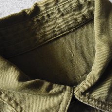 画像3: 1940s BSA BOY SCOUTS マチ付きシャツ　 "チェンジボタン"　 実寸ML  (3)