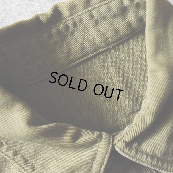 画像3: 1940s BSA BOY SCOUTS マチ付きシャツ　 "チェンジボタン"　 実寸ML 