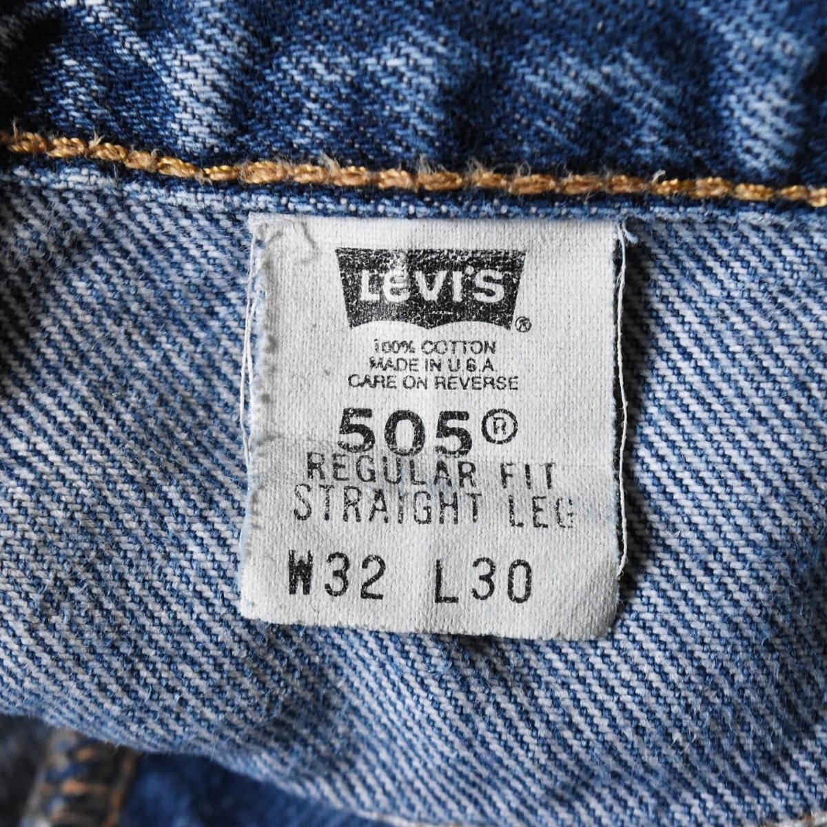 画像3: 2000s Levi's 505　 "MADE IN USA"　 表記W32 L30  (3)