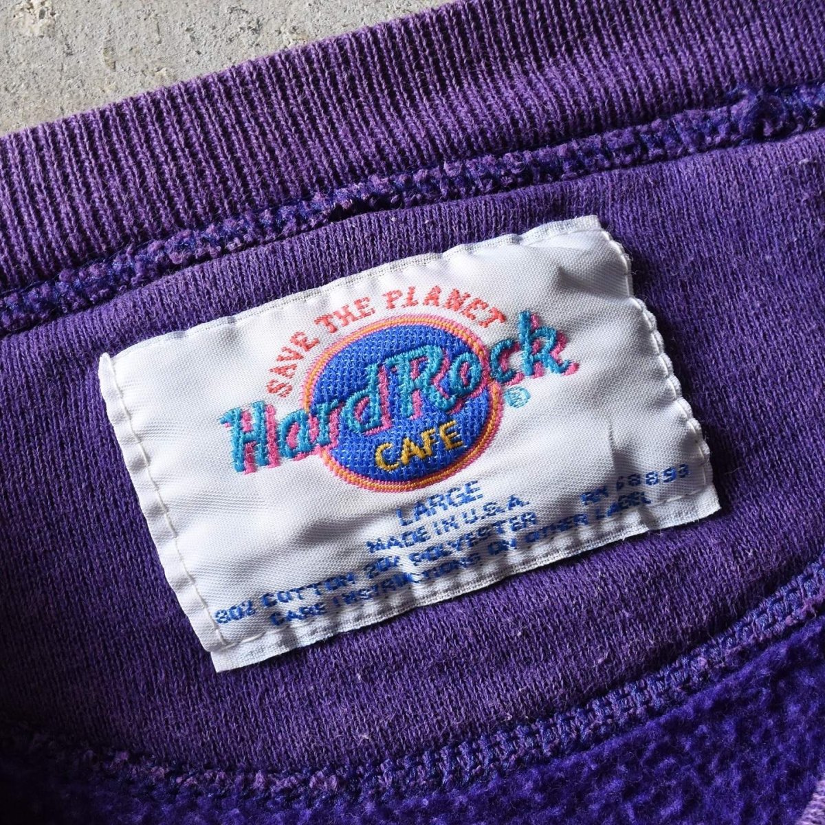 画像3: 1990s Hard Rock CAFE "TOKYO"スウェット　 "MADE IN USA"　 表記L  (3)