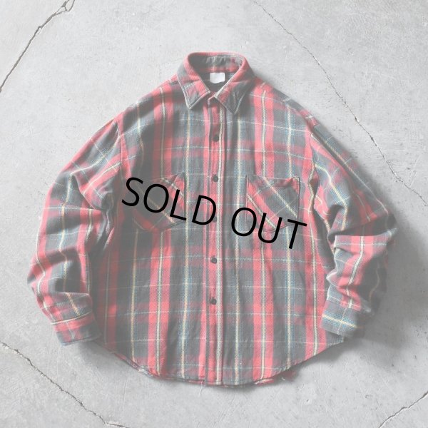 画像1: 1980s ヘビーネルシャツ　 実寸L 