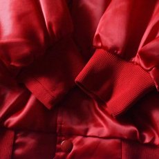 画像6: 1990s Eddie's Fabulous 50's ナイロンサテンジャケット　 "MADE IN USA"　 表記2XL  (6)