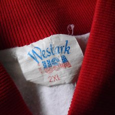 画像3: 1990s Eddie's Fabulous 50's ナイロンサテンジャケット　 "MADE IN USA"　 表記2XL  (3)