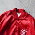 画像4: 1990s Eddie's Fabulous 50's ナイロンサテンジャケット　<br>"MADE IN USA"　<br>表記2XL<br> (4)