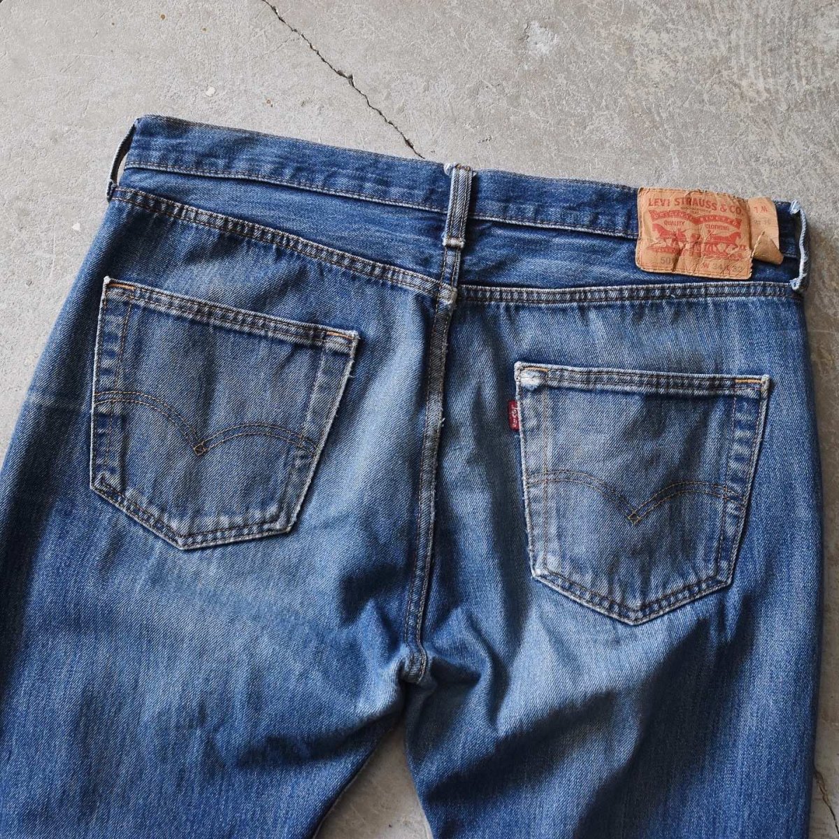 画像14: Levi's 501　 "鬼ヒゲ"　 表記W34 L32  (14)