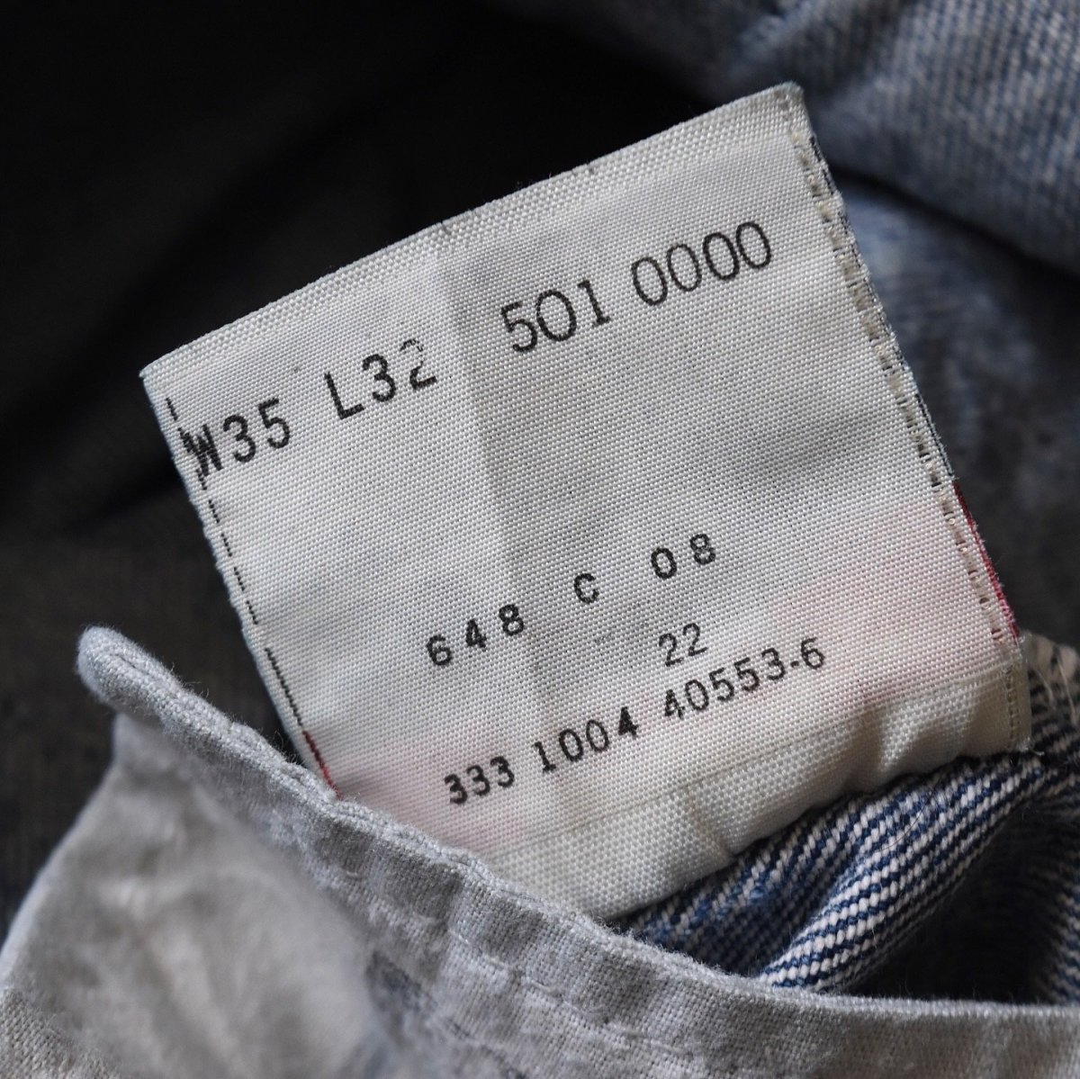 画像6: 2000s Levi's 501　 表記W35 L32  (6)