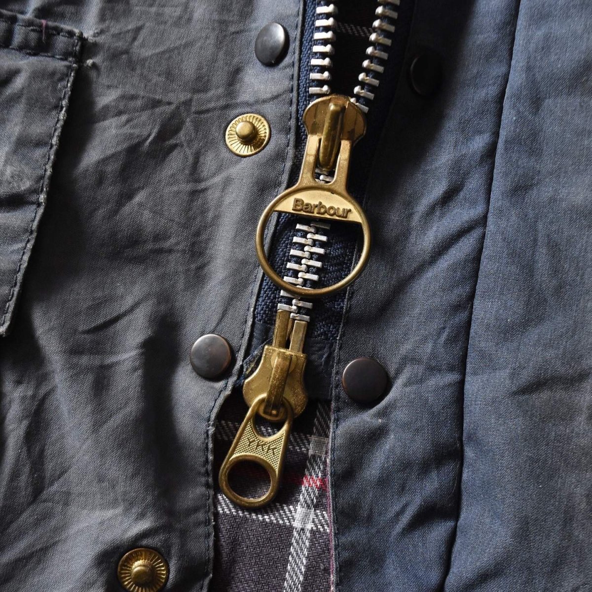 画像12: 1990s Barbour BEAUFORT オイルドジャケット　 "MADE IN ENGLAND"　 表記40  (12)