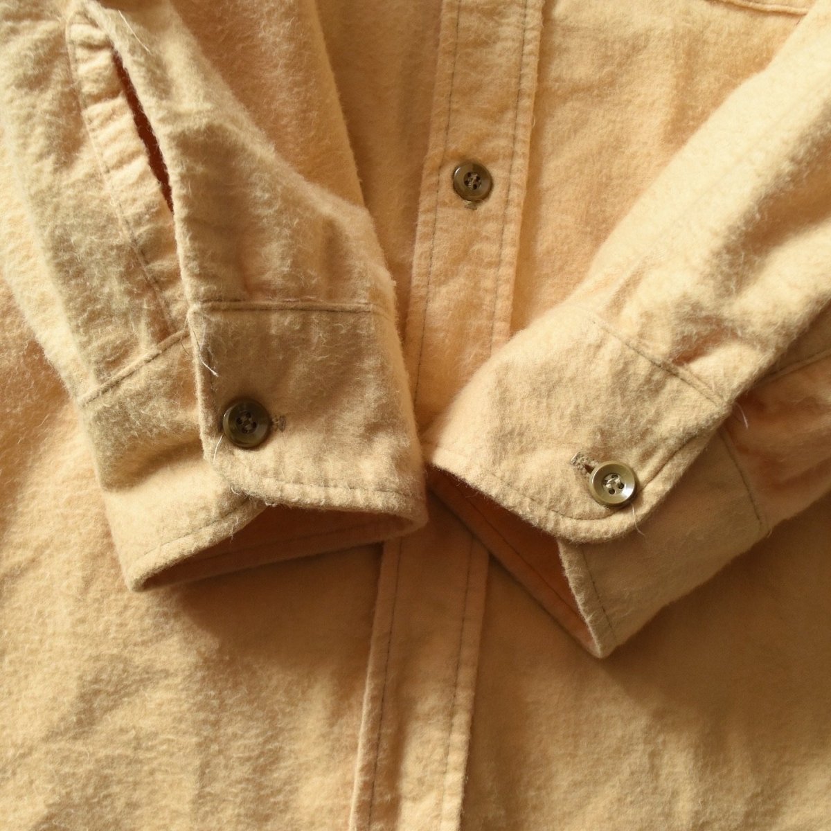 画像7: 1970s ORVIS シャモアクロスシャツ　 実寸L  (7)