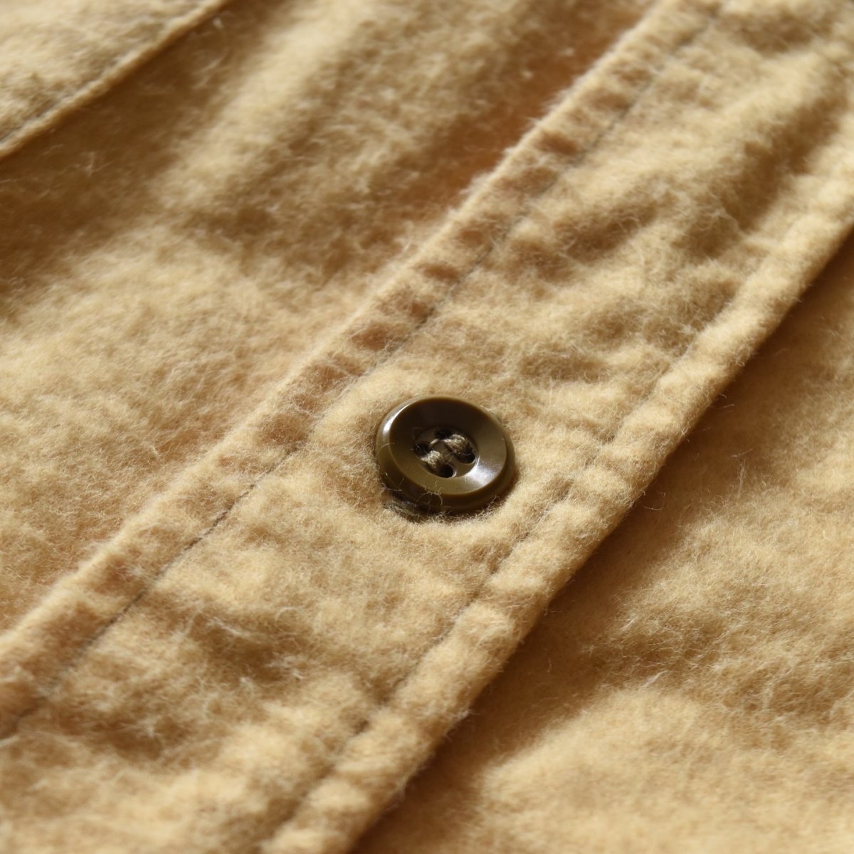 画像6: 1970s ORVIS シャモアクロスシャツ　 実寸L  (6)