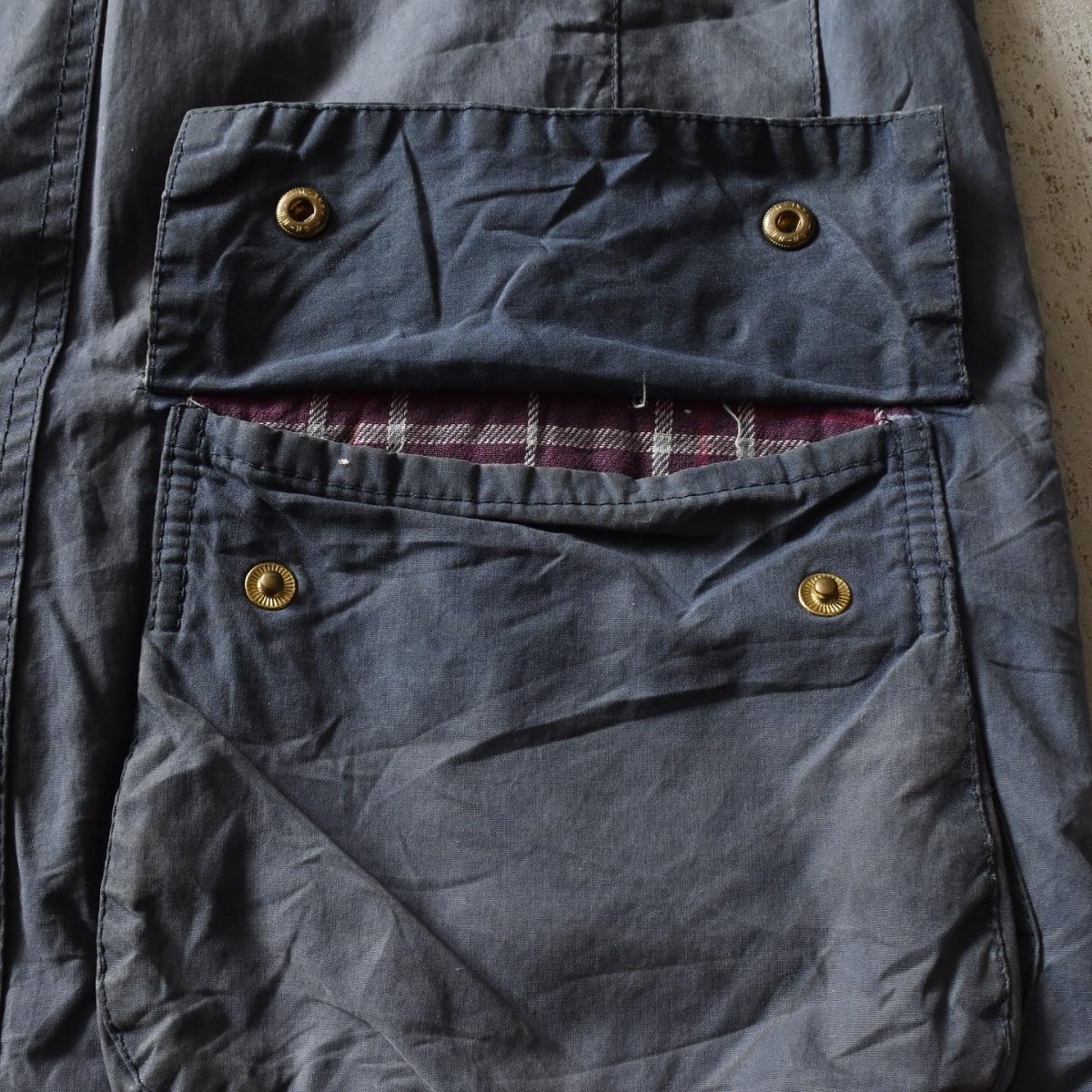 画像15: 1990s Barbour BEAUFORT オイルドジャケット　 "MADE IN ENGLAND"　 表記40  (15)