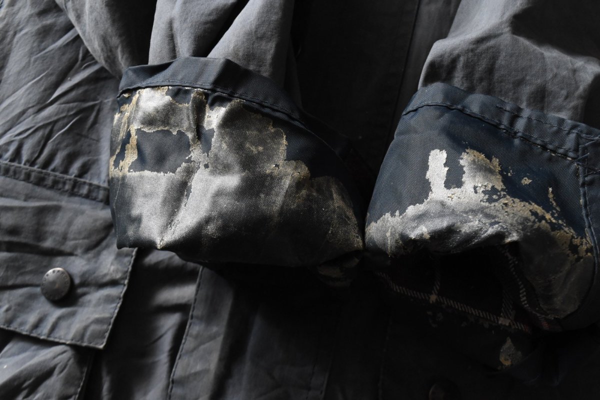 画像20: 1990s Barbour BEAUFORT オイルドジャケット　 "MADE IN ENGLAND"　 表記40  (20)