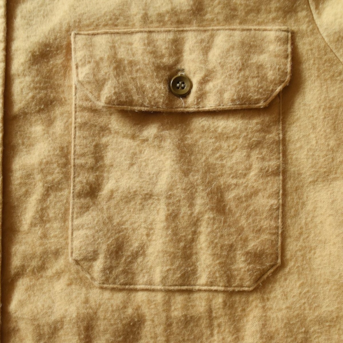 画像5: 1970s ORVIS シャモアクロスシャツ　 実寸L  (5)