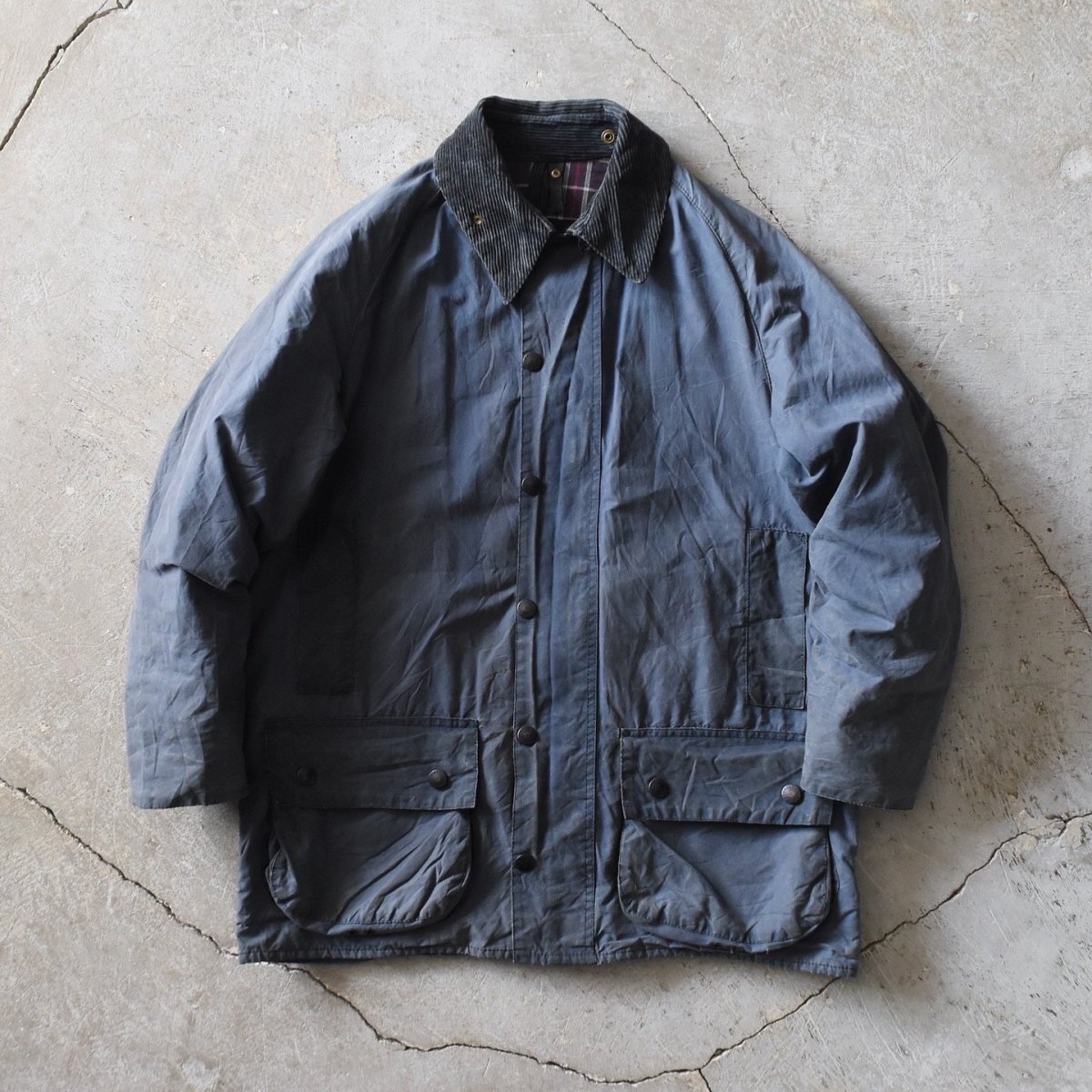 画像1: 1990s Barbour BEAUFORT オイルドジャケット　 "MADE IN ENGLAND"　 表記40  (1)