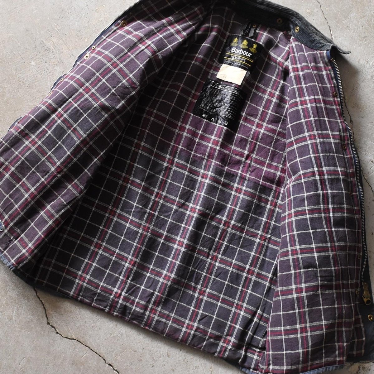 画像25: 1990s Barbour BEAUFORT オイルドジャケット　 "MADE IN ENGLAND"　 表記40  (25)
