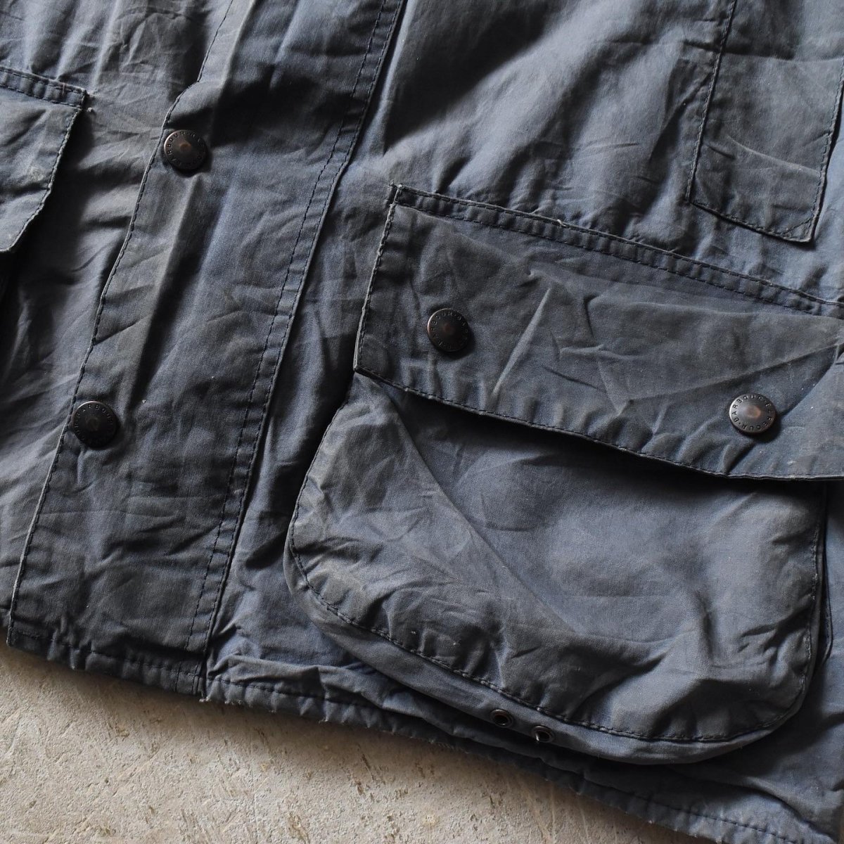 画像14: 1990s Barbour BEAUFORT オイルドジャケット　 "MADE IN ENGLAND"　 表記40  (14)