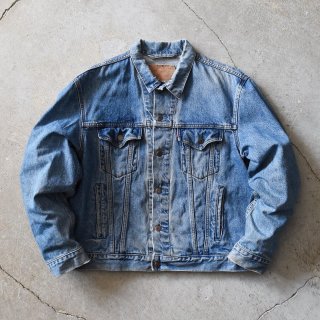 1970s Levi's 70505-0317 裏ブランケット付きデニムジャケット 実寸42