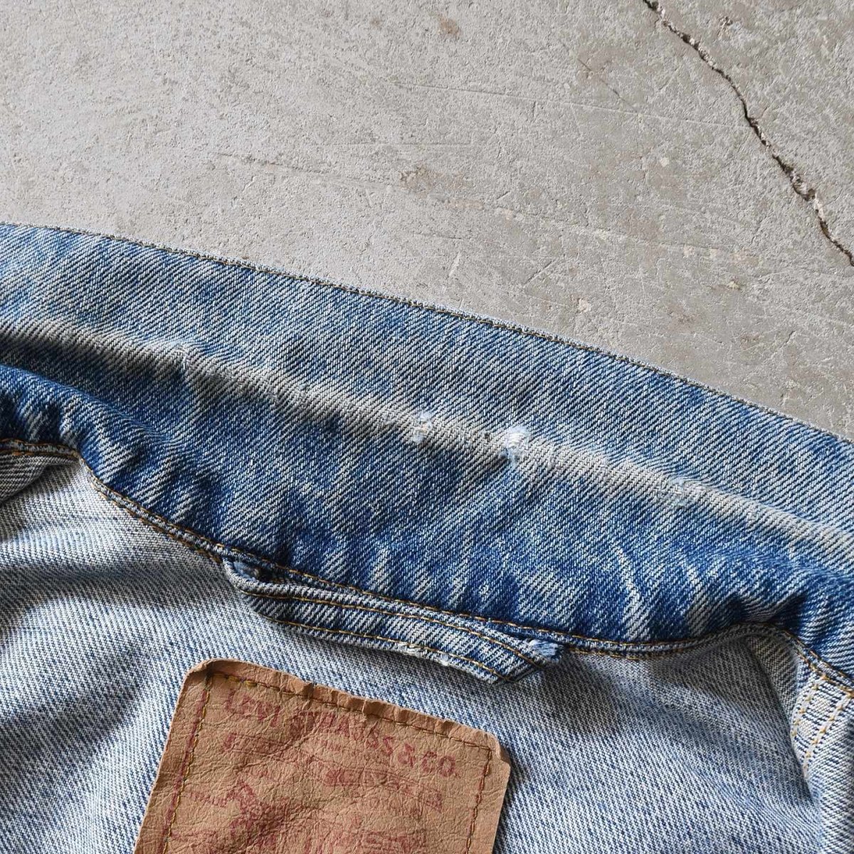 画像15: 1990s Levi's 75506 デニムジャケット　 "MADE IN CANADA"　 表記46  (15)