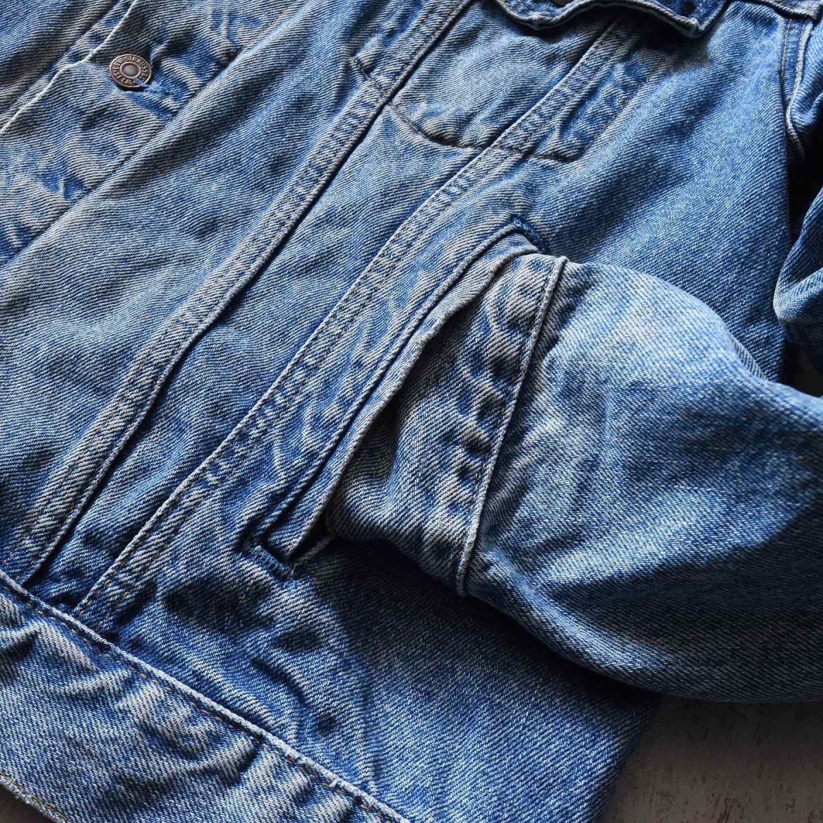 画像8: 1990s Levi's 75506 デニムジャケット　 "MADE IN CANADA"　 表記46  (8)