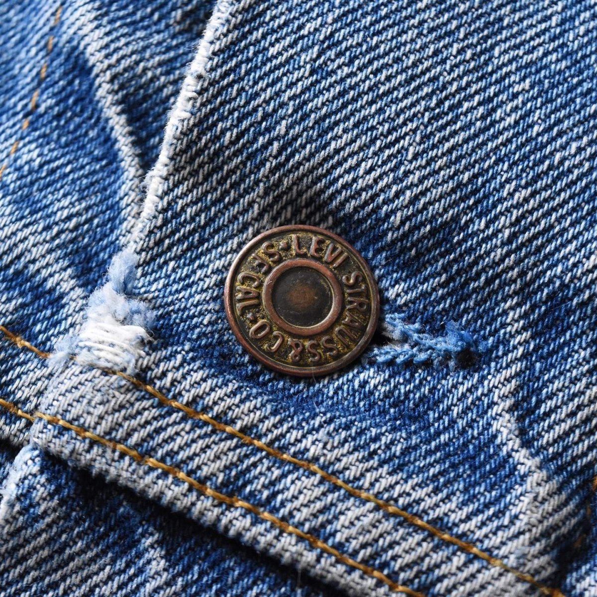 画像6: 1990s Levi's 75506 デニムジャケット　 "MADE IN CANADA"　 表記46  (6)
