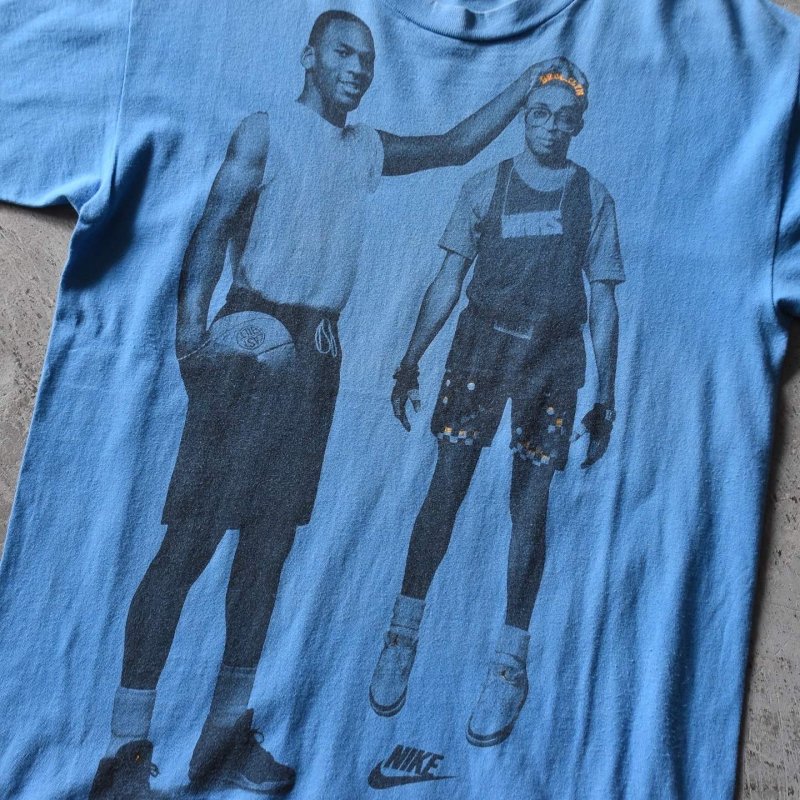 1990s NIKE マイケルジョーダン×スパイクリー コラボTシャツ 